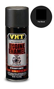 VHT ENGINE ENAMEL FLAT BLACK (SP130)