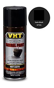VHT BARREL PAINT SATIN BLACK (SP906)