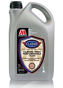 MILLERS OIL CLASSIC HIGH PERFORMANCE 15W50  - 5 LITRES