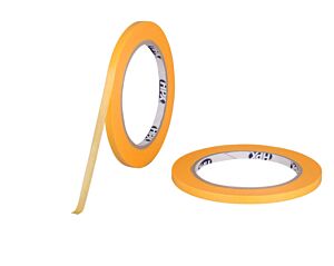 HPX Hoogwaardige “gold” masking tape - oranje 9mm x 50m