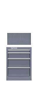 MODULE MEDIUM : HEAVY DUTY MEUBLE AVEC 4 TIROIRS - SERIE LEMANS