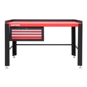 MESA DE TRABAJO CON CAJONERA AJUSTABLE EN ALTURA - SERIE IMOLA - LARGE