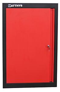 HALBHOHER SCHRANK MIT BREITER TÜR - KÖRNIGE EPOXY LACKIERUNG - SERIE IMOLA