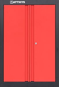 HALBHOHER SCHRANK  MIT DOPPELTÜR - KÖRNIGE EPOXY LACKIERUNG - SERIE IMOLA