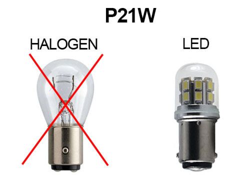 Lumiled P21W 12V Bulb 
