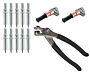CLECO SET : MONTAGETANG + 10 X BEVESTIGINGSPIN 3/32” + 2 X KLEM MET BEK 1/2”