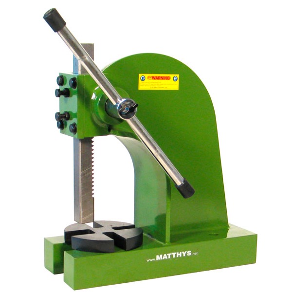 MANUAL ARBOR PRESS 2T Matthys