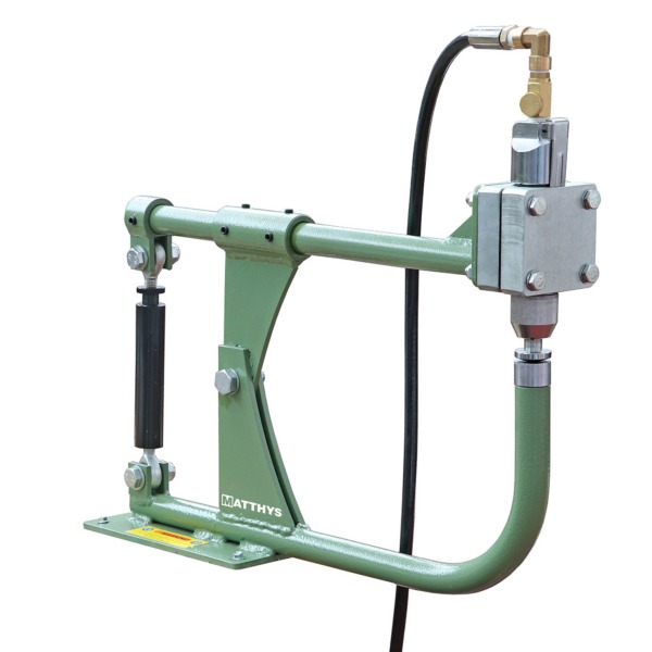 PLANISHING HAMMER AIR OPERATED 30 CM BENCHTOP WITH 9 ANVILS Matthys