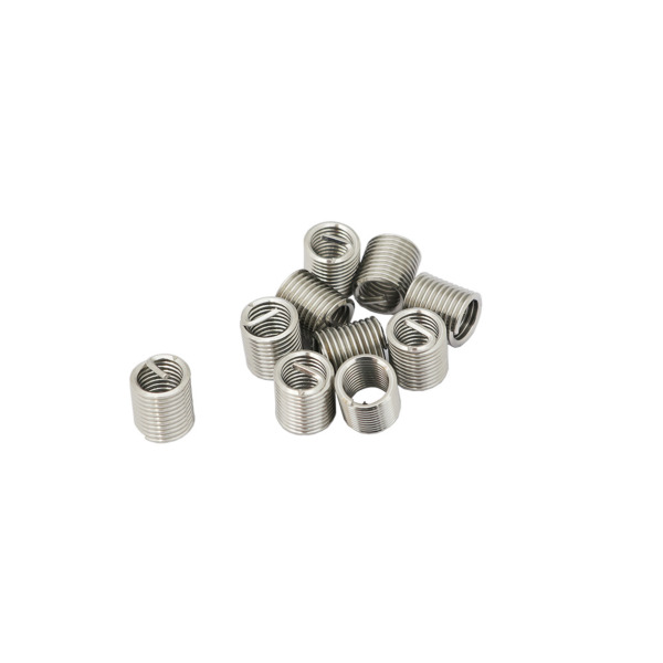 M6-1.0 Threaded Inserts DIN 8140-1 FR Type Wire Helical Insert Stainless  Steel 304 A2-70