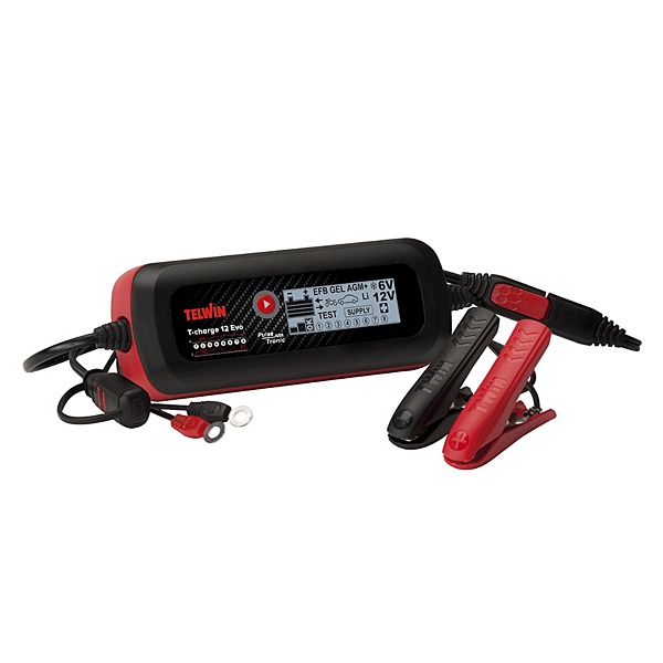 TELWIN BATTERY CHARGER T-CHARGE 12 EVO 6V/12V - Matthys